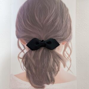 【重ねリボン】ヘアアクセ ハンドメイド 結婚式 高見え