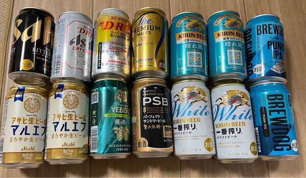 ビール 24缶(PSB計11本+その他13本)
