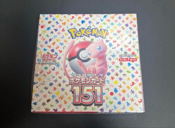 【完美品】ポケモンカード151 シュリンク付きBOX &ナンジャモ SAR