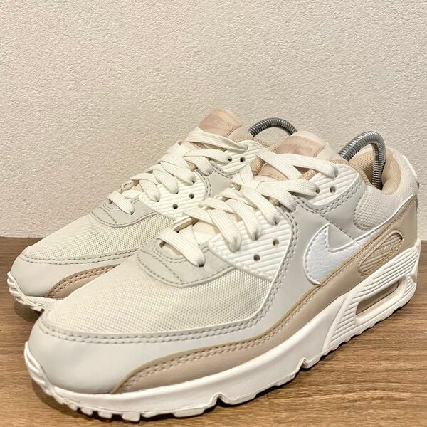 NIKE WMNS AIR MAX 90ナイキエアマックス 90 ベージュ レディース ローカットスニーカー FD1452-030