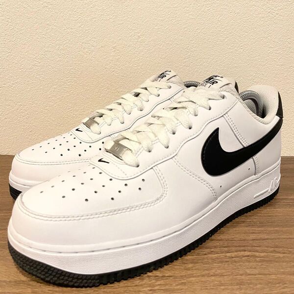 NIKE AIR FORCE 1 '07 WHITE ナイキ エア フォース ワン ホワイトブラック メンズ FQ4296-101