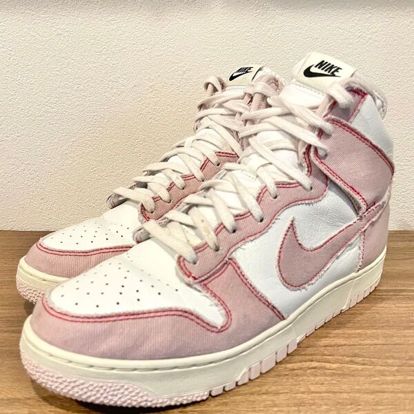 NIKE DUNK HI 1985 SUMMIT WHITE Barely Rose ナイキ ダンク ハイ ベアリーローズ