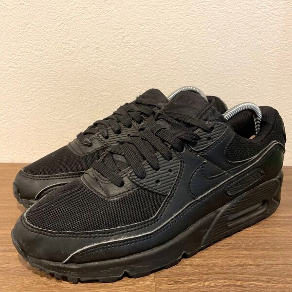 NIKE WMNS AIR MAX 90 ナイキ エア マックス 90 ブラック レディース ローカットスニーカー 25cm