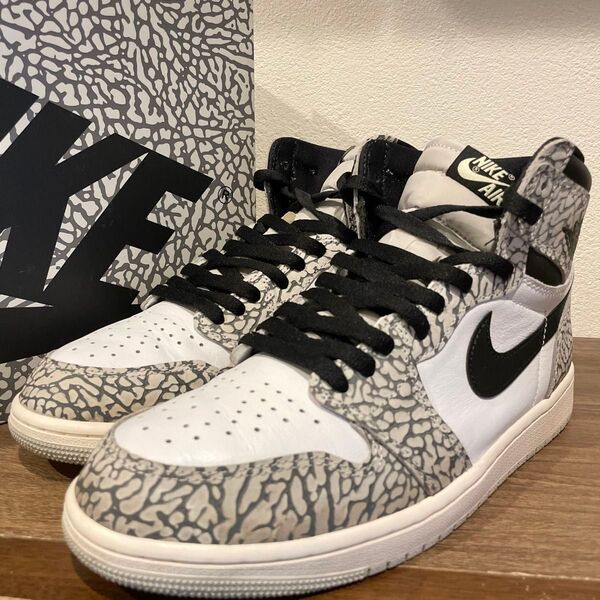 NIKE AIR JORDAN 1 RETRO HIGH OG White Cement ナイキ エア ジョーダン ワンレトロハイ