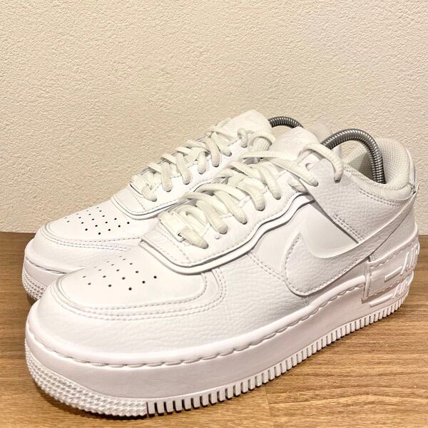 NIKE W AIR FORCE 1 SHADOW ナイキ エア フォース ワン シャドウ トリプルホワイト CI0919-100