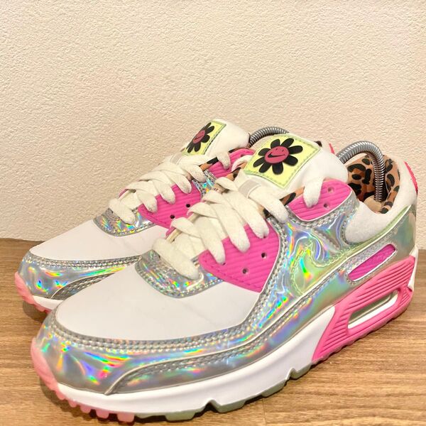 NIKE W AIR MAX 90 LX ナイキ エア マックス レオパード マルチカラー レディース CQ2559-100