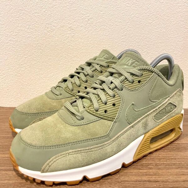 NIKE WMNS AIR MAX 90 SE ナイキ エア マックス 90 グリーン レディース ローカットスニーカー