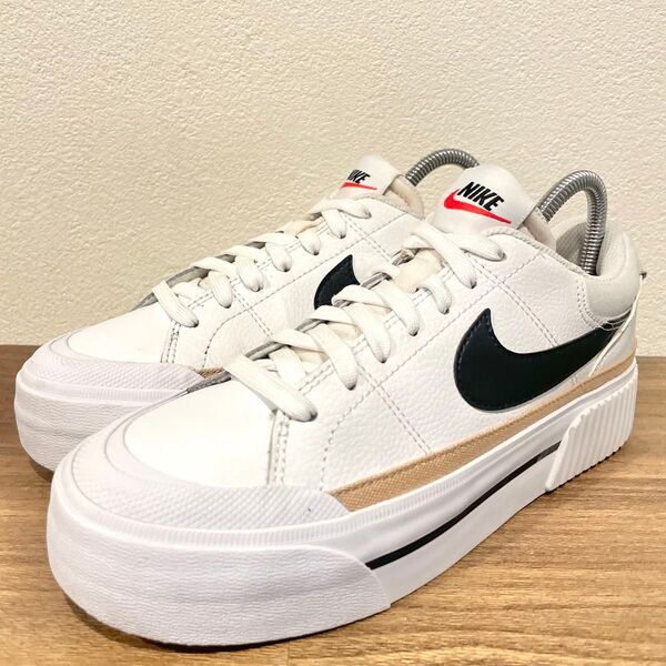 NIKE WMNS COURT LEGACY LIFT ナイキ コートレガシー リフト ホワイト ブラック DQ7660-200