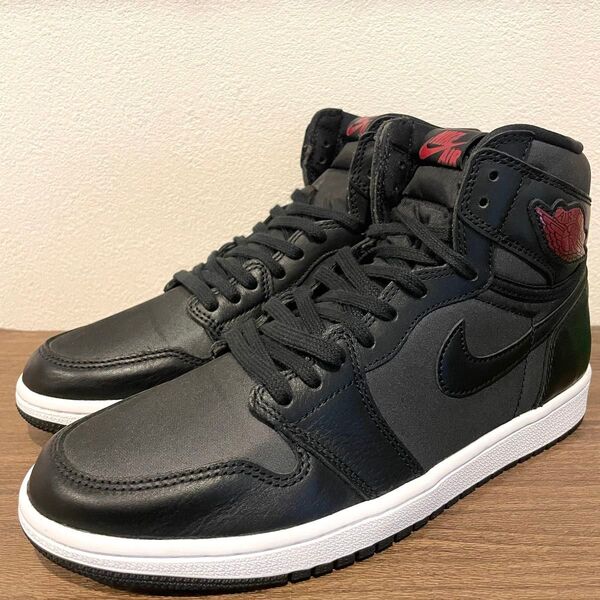 NIKE AIR JORDAN 1 RETRO HIGH OG ナイキ エア ジョーダン ワン レトロ ハイ ブラックサテン