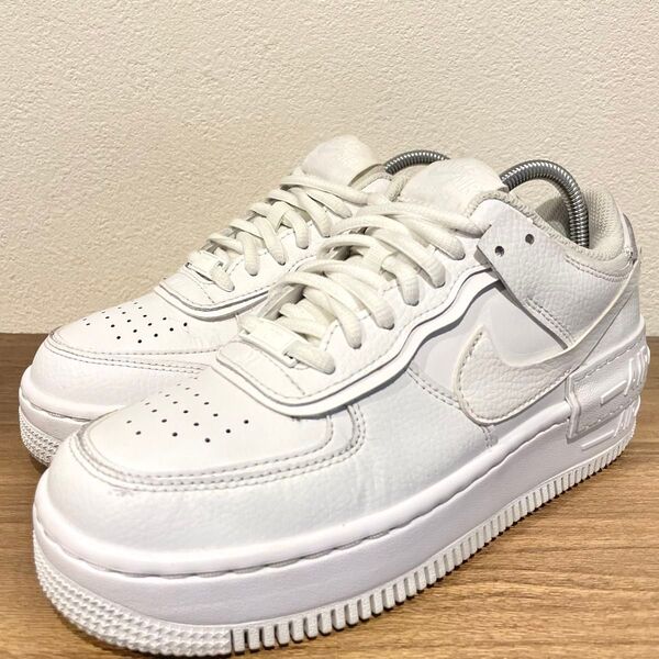 NIKE W AIR FORCE 1 SHADOW ナイキ エア フォース ワン トリプルホワイト CI0919-100