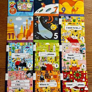 こどもちゃれんじ じゃんぷ English DVD 12枚 セット ケース付き 英語 年長さん向け 約1年分