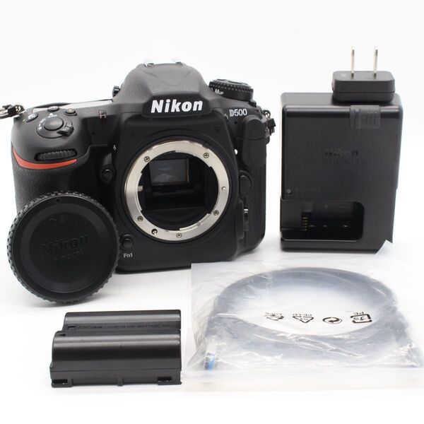 ★美品★Nikon D500 ボディ ショット数 40048回