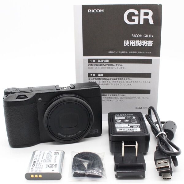 ★美品★RICOH GR Ⅲx ショット数 1496回
