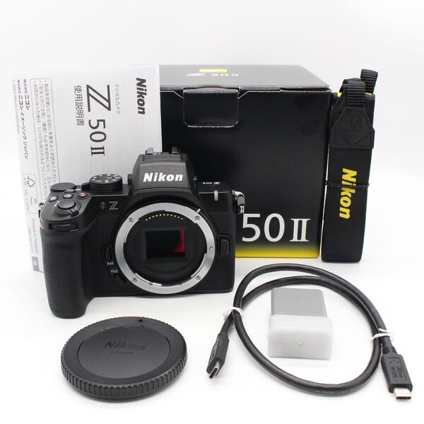 ★ほぼ新品★Nikon Z50Ⅱ ボディ ショット数 108回