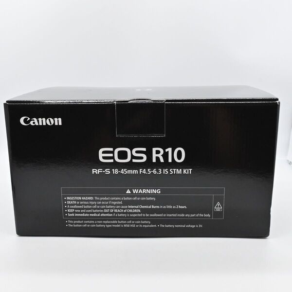 ★新品未使用★Canon EOS R10 RF-S18-45 IS STM レンズキット メーカー保証付き