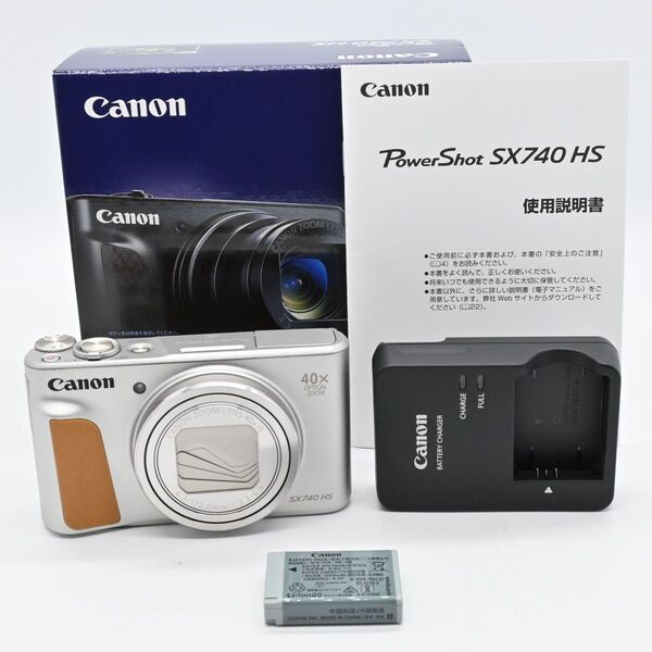 ★極上品★Canon PowerShot SX740 HS シルバー