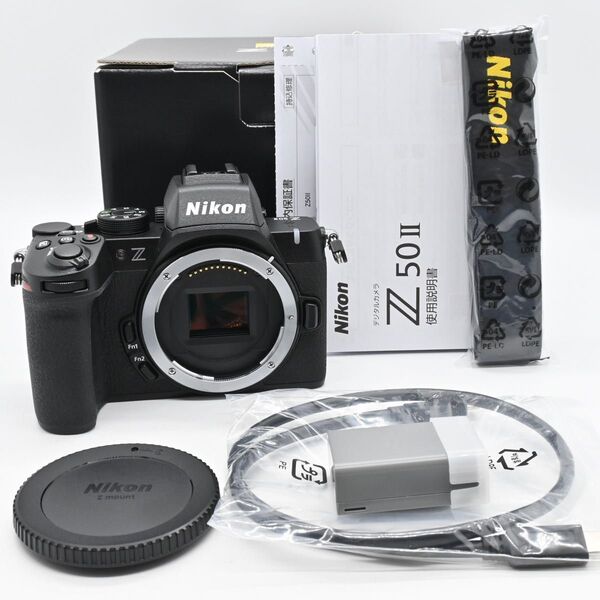 ★ほぼ新品★Nikon Z50Ⅱ ボディ ショット数1209回 保証付き