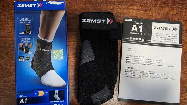 【新品未使用】ザムスト ミドルサポート A1 (足首用サポーター ) 370801 S 右用 1個入り