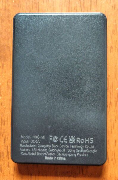 外付け HDD USB3.0 WDC WD5000LPVX 500GB