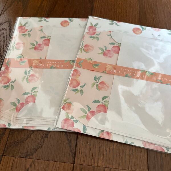 未開封 フレッシュフルーツ レターセット 桃