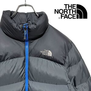 THE NORTH FACE ノースフェイス ヌプシ ダウンジャケット 700フィル US規格 グレー Mサイズ相当