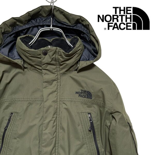 THE NORTH FACE ノースフェイス ダウンジャケット ダウンコート キッズサイズ 140 カーキ