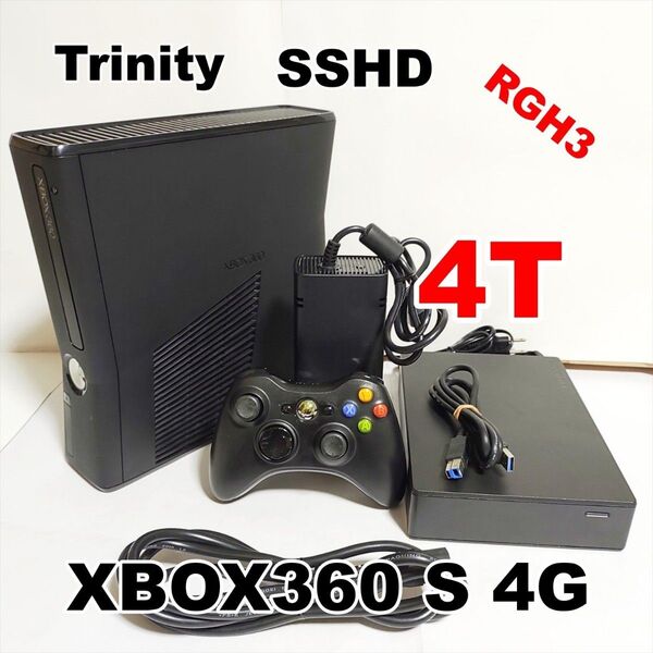Xbox 360 S RGH 4TB SSHD Trinity b