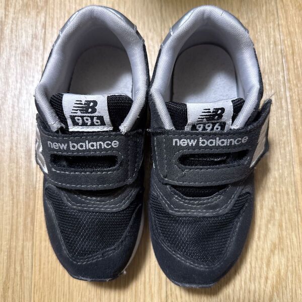 new balance 996 キッズスニーカー 16cm ブラック IZ996