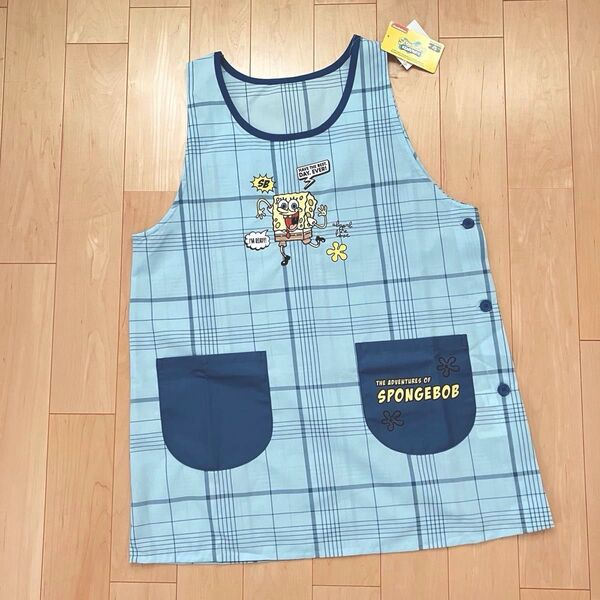 新品タグ付き スポンジ・ボブ エプロン M〜L