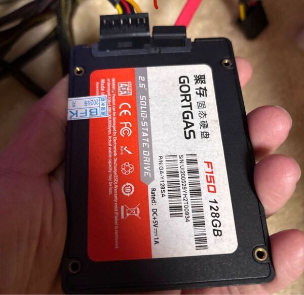 SSD 128G SATA 3動作確認済 2.5インチ