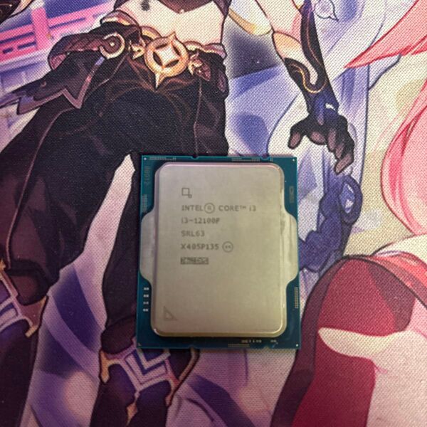 Intel Core i3-12100F CPU 動作確認済み