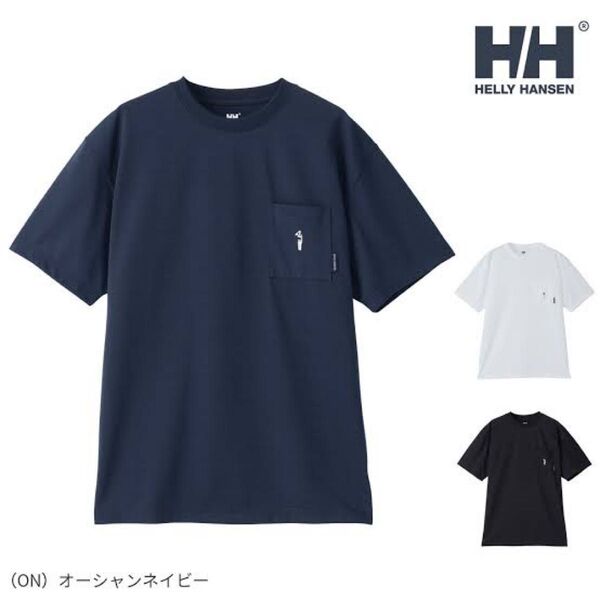 HELLY HANSEN ショートスリーブライフジャケットワンポイントティー HH62408 ネイビー M
