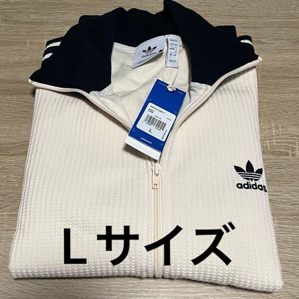 アディダス adidas WAFFLE BBTT ワッフル トラックジャケット ジャケット 韓国購入品 wonder white