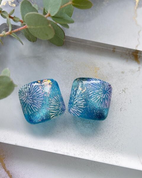 花火のネイル フットネイルチップ ジェルネイル ネイルチップ フット ジェルネイル マグネット 華やか 浴衣 夏ネイル