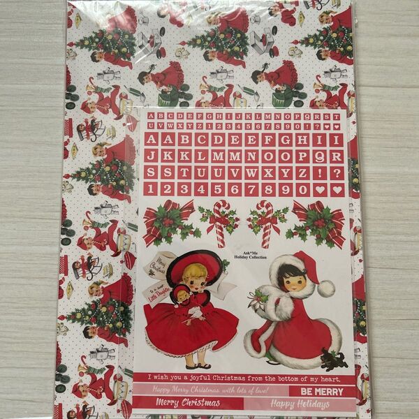 デザインペーパー ask me holiday collection