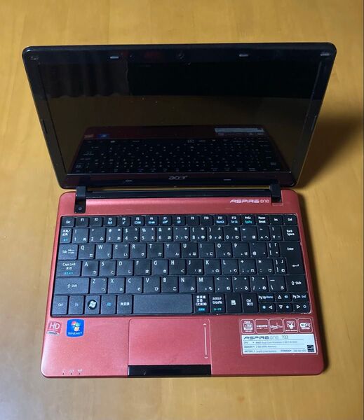 Acer Aspire One 722 ノートPC