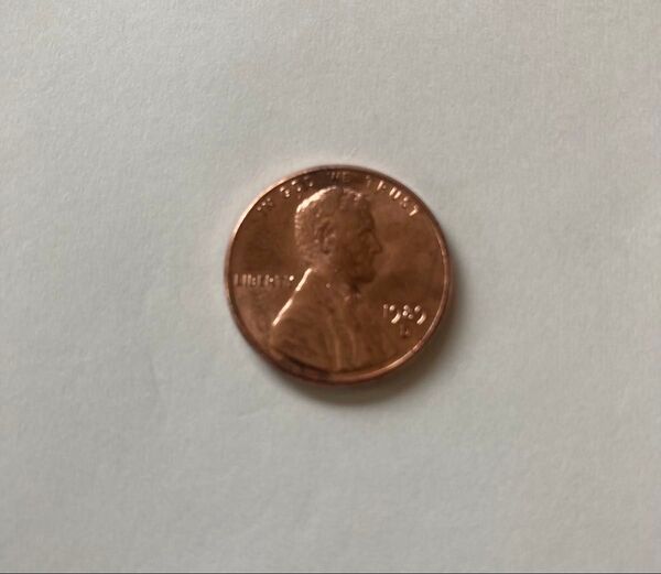 1989年 アメリカ合衆国 1セント硬貨