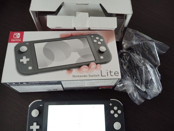 Nintendo Switch Lite グレー 可動品