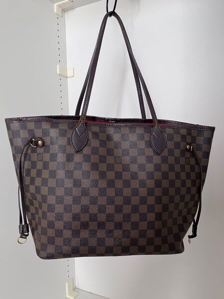 ルイヴィトン LOUIS VUITTON N51105 ダミエ ネヴァーフルMM トートバック ショルダーバッグ エベヌ ブラウン