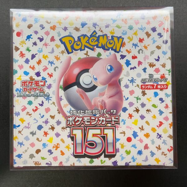 ポケモンカードゲーム スカーレット&バイオレット 強化拡張パック ポケモンカード151 1BOX