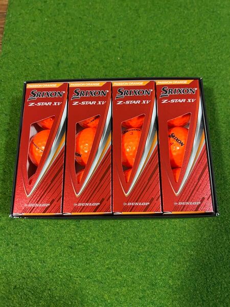 スリクソン 2025 Z-STAR XV パッションオレンジ ゴルフボール SRIXON