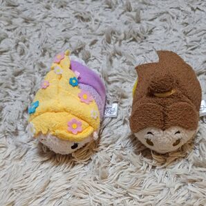 ツムツム ぬいぐるみ ラプンツェル&ベル 2個セット