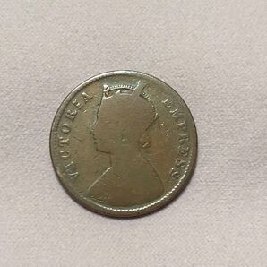 イギリス領インド 硬貨 コイン ヴィクトリア女王