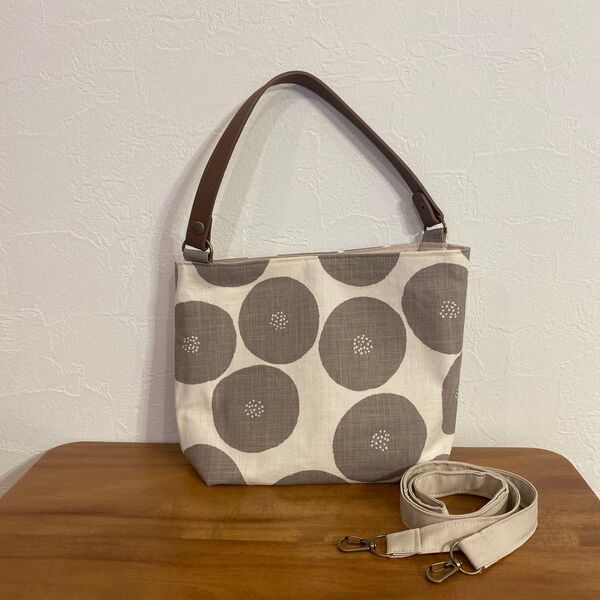 ショルダーバッグ ハンドメイド あんぱん柄