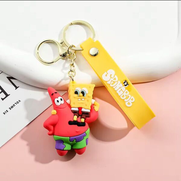 限定1点☆即日発送!スポンジ・ボブ パトリック キーホルダー