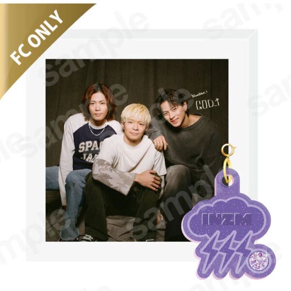 新品未開封 Number_i FC限定 GOD_i CD INZM Ver. チャーム付き