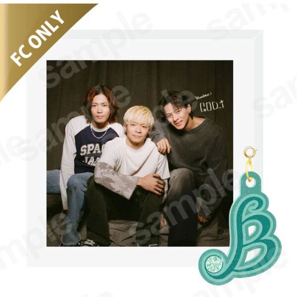 新品未開封 Number_i FC限定 GOD_i CD BON Ver. チャーム付き