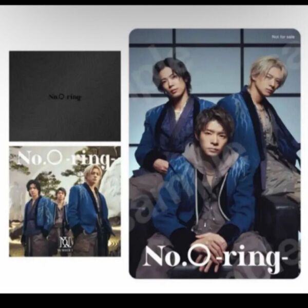 Number_i No.O -ring- 初回盤・通常盤・ステッカー セット
