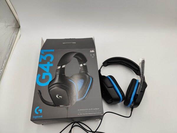 Logicool ロジクール Gシリーズ G431 有線ゲーミング ヘッドセット