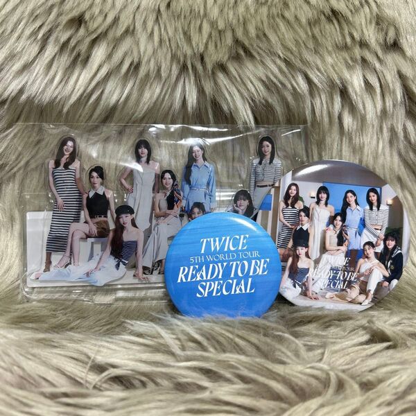 TWICE READY TO BE アクリルスタンド・缶バッジセット